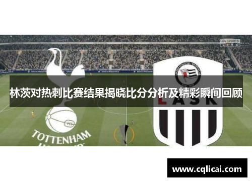 林茨对热刺比赛结果揭晓比分分析及精彩瞬间回顾